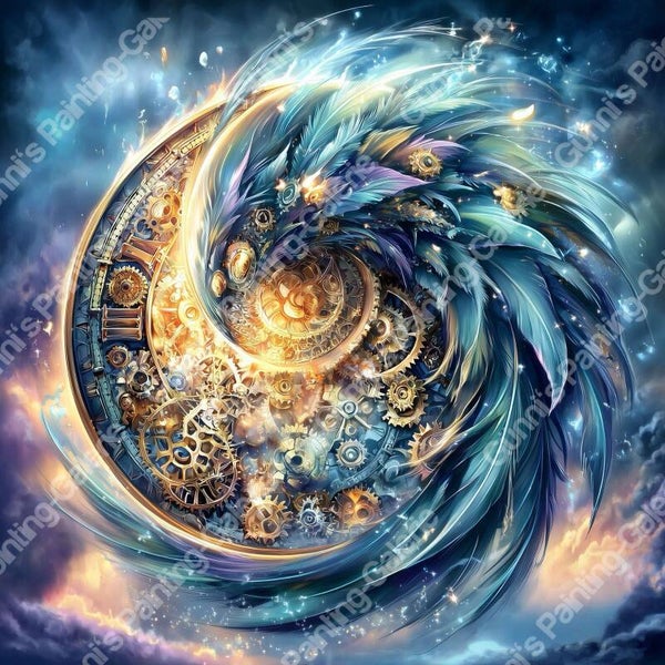 Der Uhrwerk-Phönix by Sweet_Loco_AI