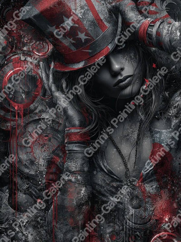 Symphonie in Rot und Grau by Elly_A.I.