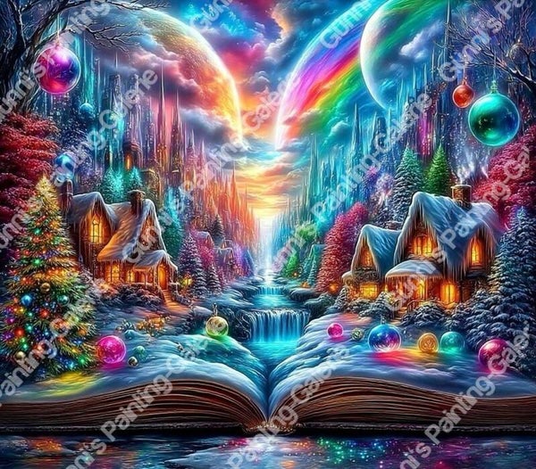 Winterzauber aus dem Buch der Träume by Andy‘s_AI_Art