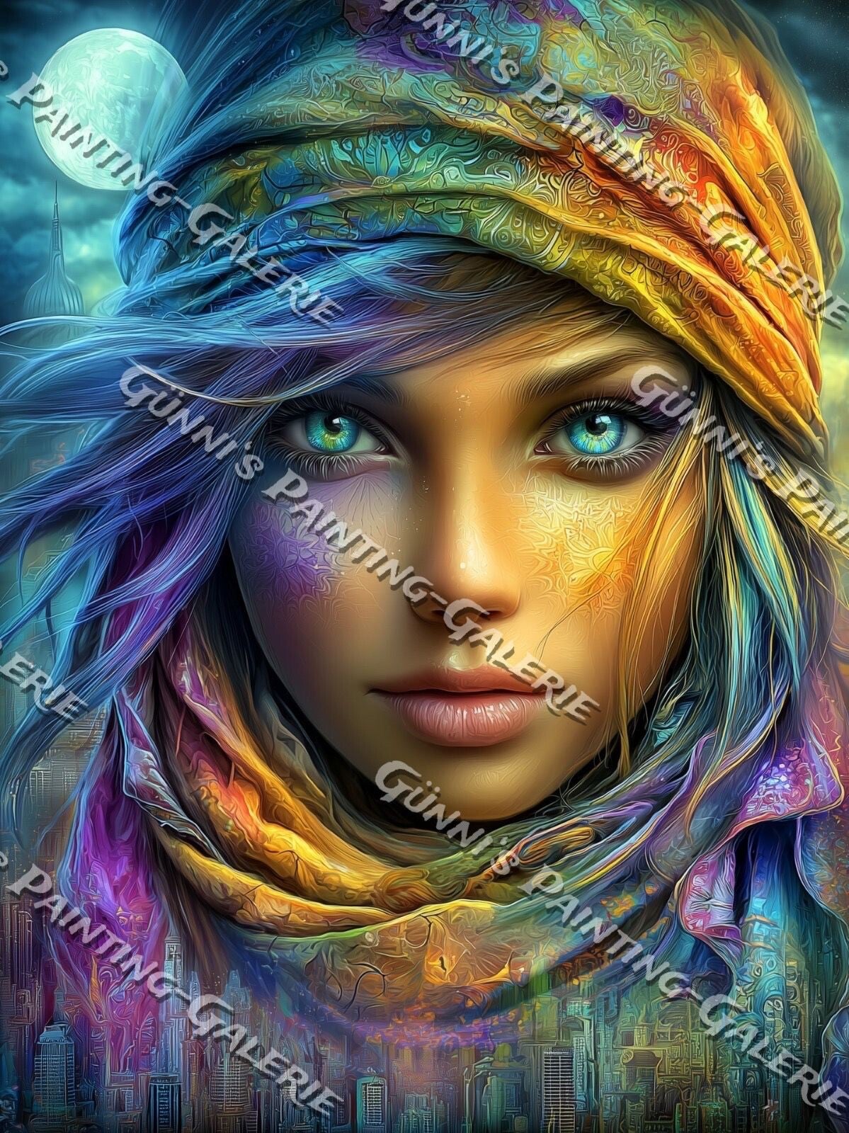 Gesicht der tausend Farben by Sweet_Loco_AI