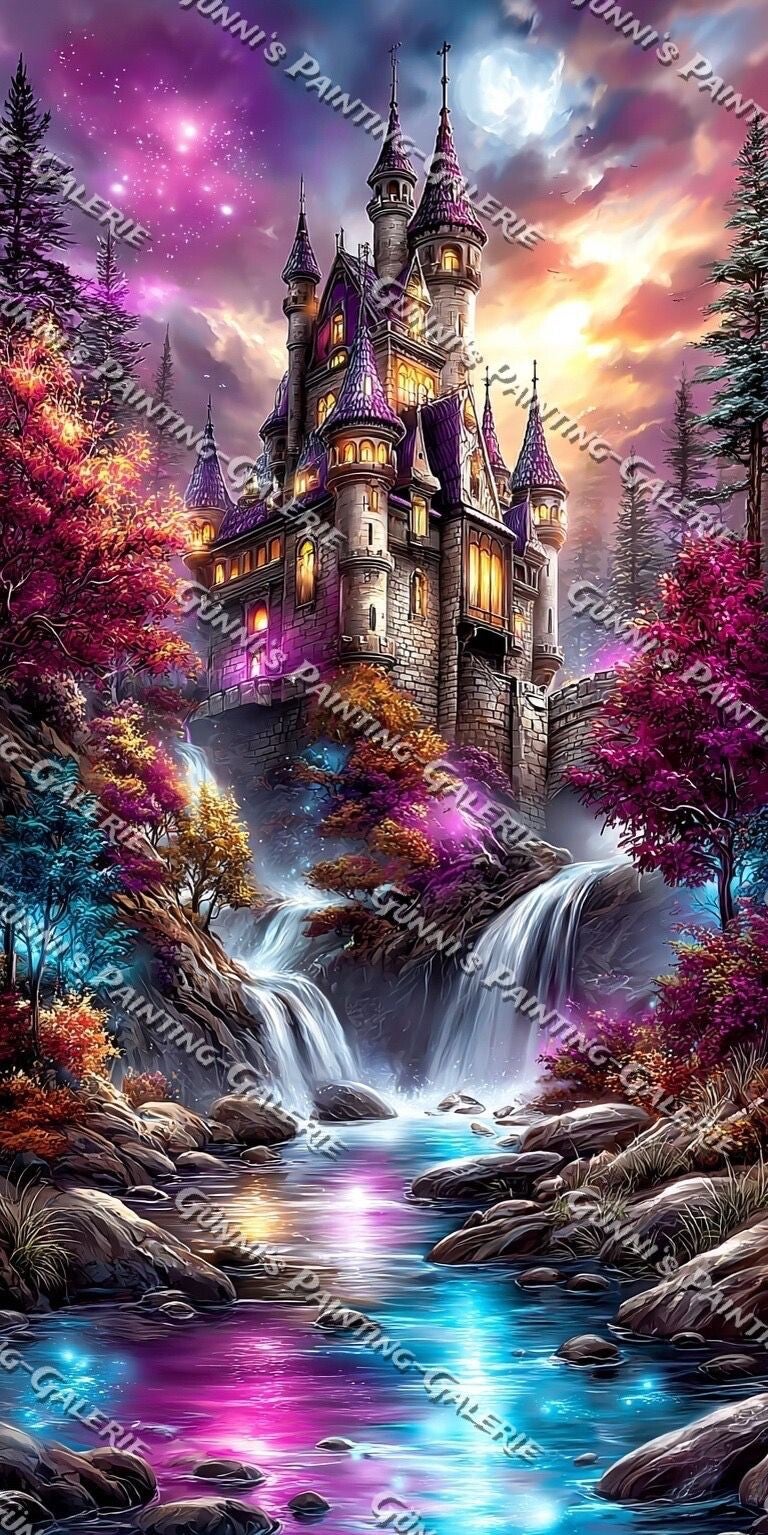 Licht über den Türmen by illumaris KI_Art