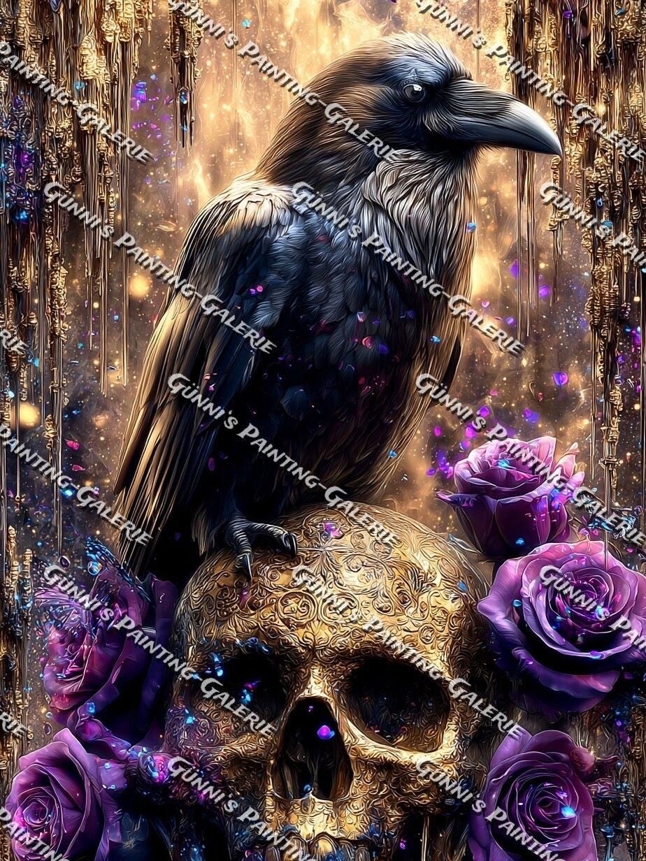 Goldene Vergänglichkeit by illumaris KI_Art