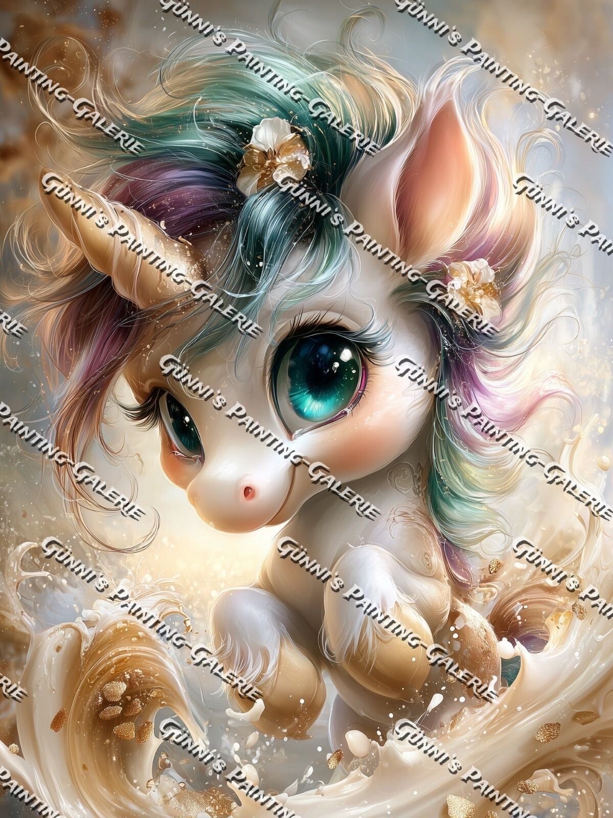 Aurora der Einhörner by Sweet_Loco_AI