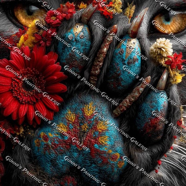 Pfotenabdruck der Seele by QN