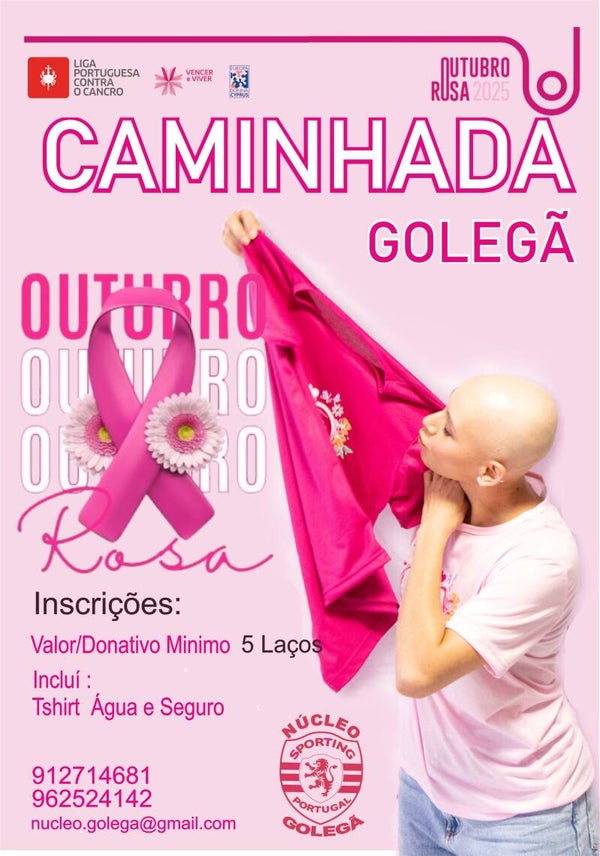 Caminhada Outubro Rosa dia 10 de Outubro
