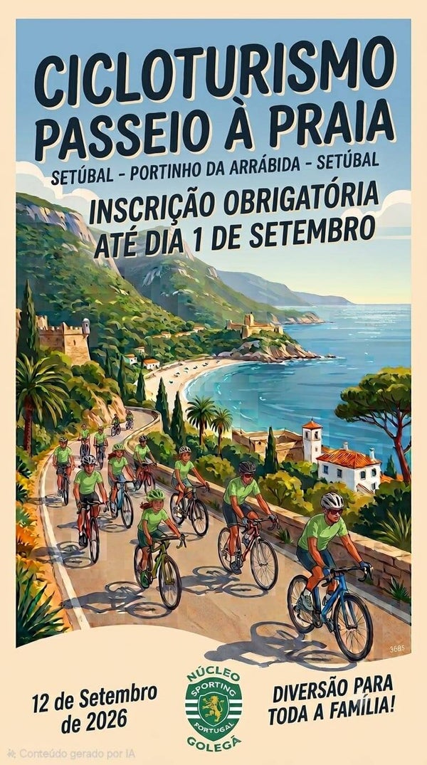 Passeio à Praia dia 12 de Setembro