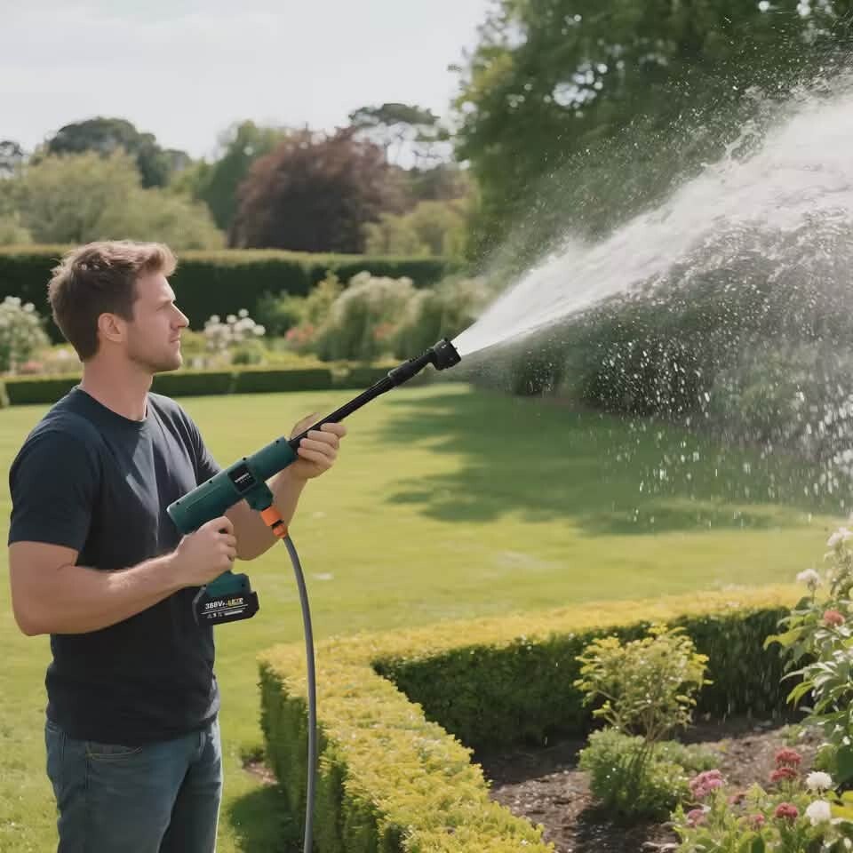 YOFIDRA 200Bar Borstelloze Hogedrukreiniger Elektrische Waterpistool