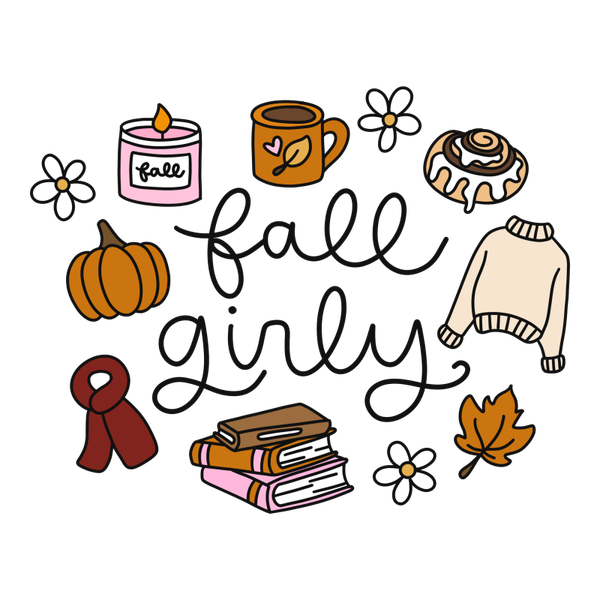 Fall Girly Trinkglas