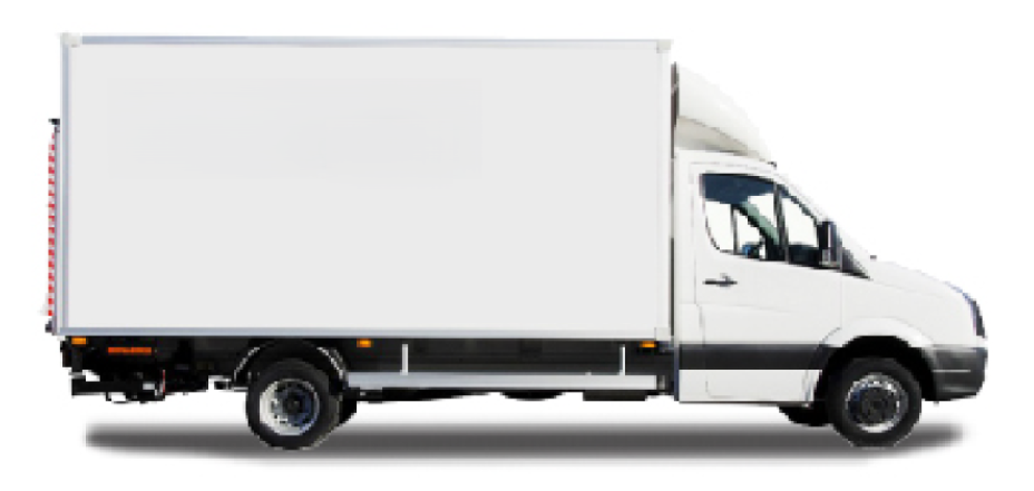 Bakwagen met laadklep