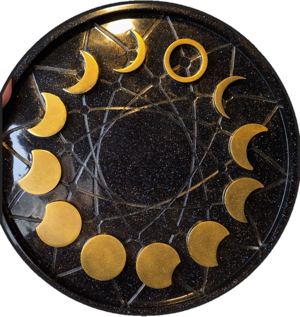 Moon phase tray