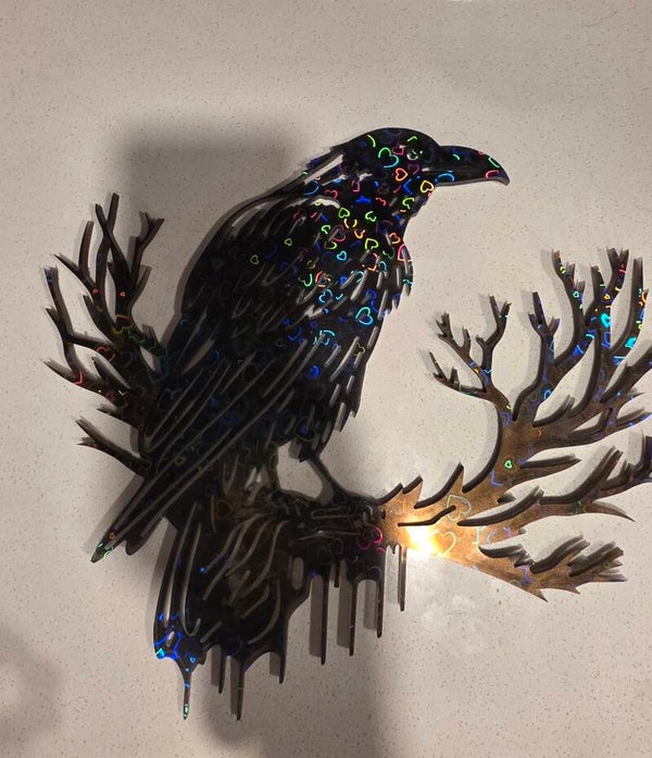 Raven on branch