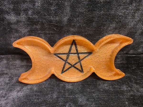 Small Triple Moon Tray