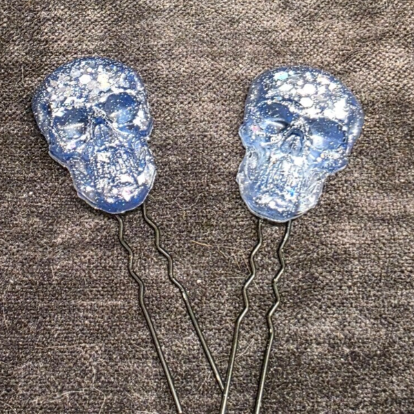 Skull Hair Pin (Ready to Ship)