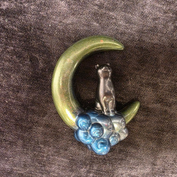 Cat on a Moon