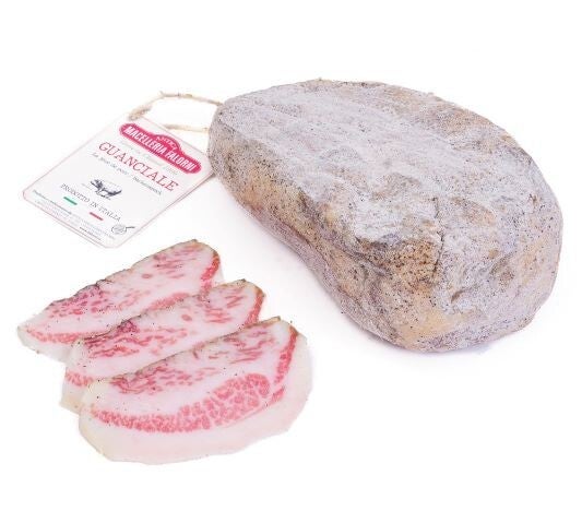 MACELERIA FALORNI FIRENZE: GUANCIALE 1KG CA.