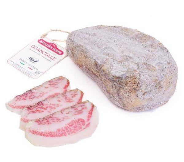 MACELERIA FALORNI FIRENZE: GUANCIALE 1KG CA.