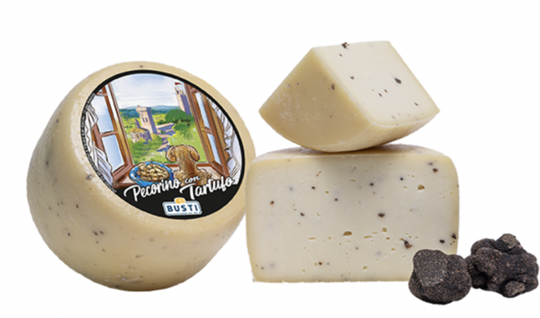 BUSTI PECORINO AL TARTUFO STAGIONATO 20 GG