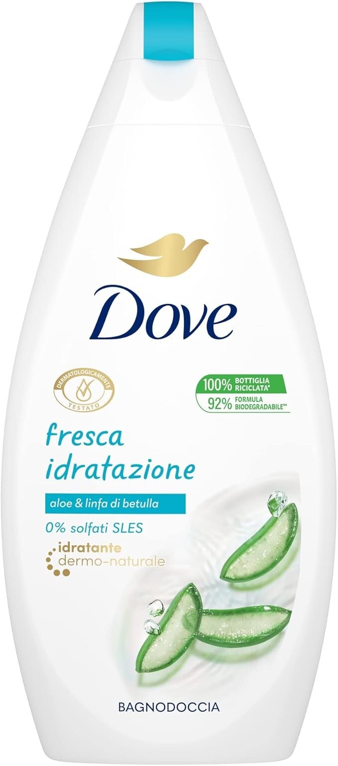 DOVE - Bagnodoccia, Fresca Idratazione.  ML 600