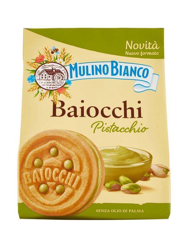 MULINO BIANCO Baiocchi Pistacchio 240G