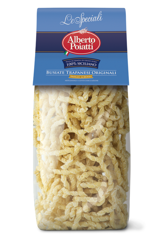 Le Speciali Alberto Poiatti:  Busiate Trapanesi 0riginali Gr 500