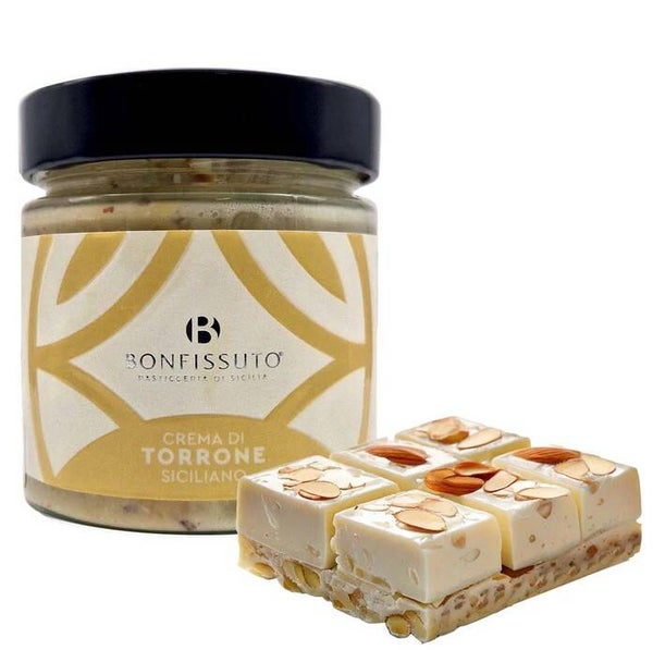 BONFISSUTO - Crema di torrone alle mandorle 200g