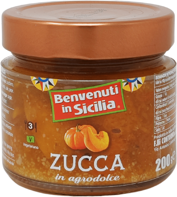 Zucca in agrodolce Gr 200
