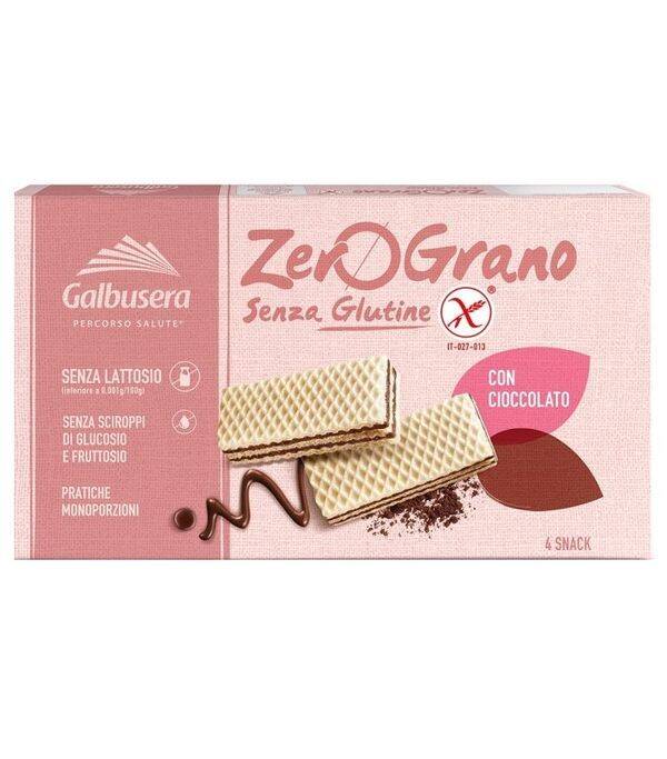 GALBUSERA Biscotti Gluten Free Wafer Cioccolato 180G