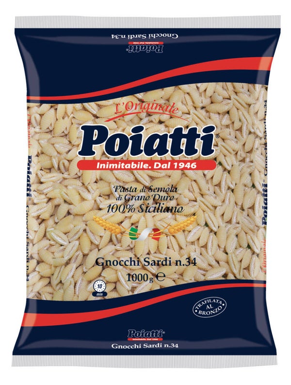 Poiatti: Gnocchi Sardi  N 34 Kg 1