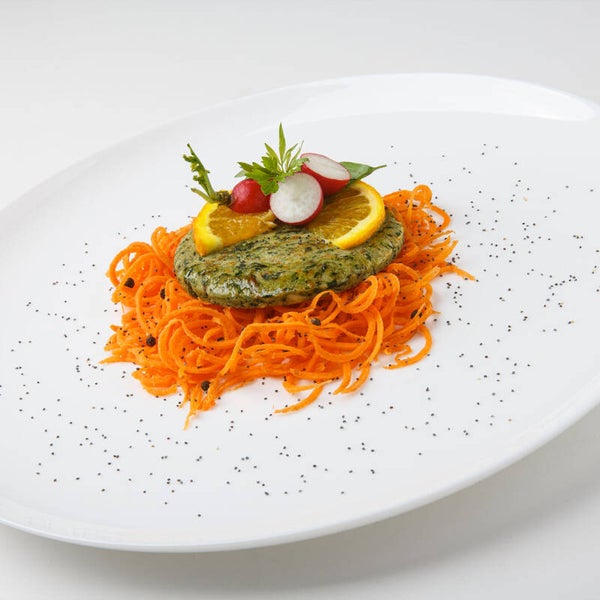 Pronto Forno: Hamburger di pesce spada e spinaci vassoio (4 pz x 85g)