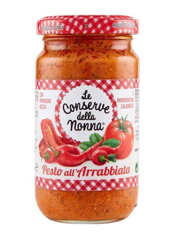 LE CONSERVE DELLA NONNA Pesto All'Arrabbiata 190 Gr