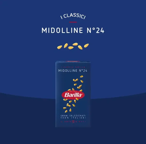 BARILLA - Midolline N.24   500G