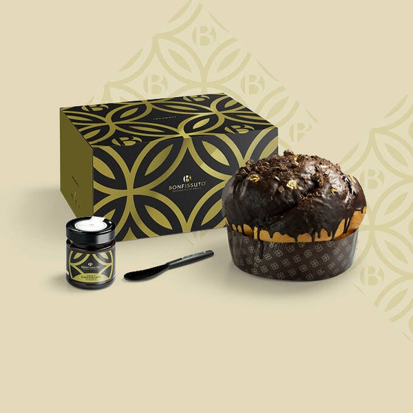 BONFISSUTO - Panettone al Cioccolato 18 Carati Kg1