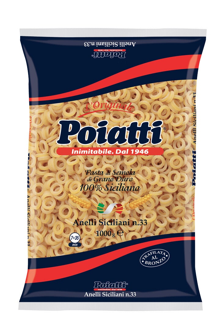 Poiatti: Anelli siciliani n 33   Kg 1