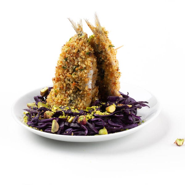 Pronto Forno: Sarde farcite al pesto di pistacchio vassoio 400 gr