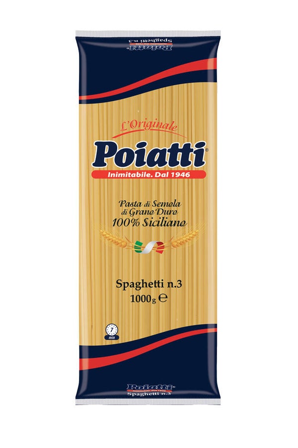 Poiatti: Spaghetti N 3   Kg 1