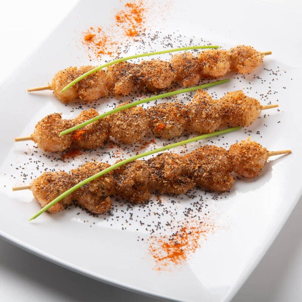 Pronto Forno: Spiedini di salmone con granella di pistacchio 400 gr