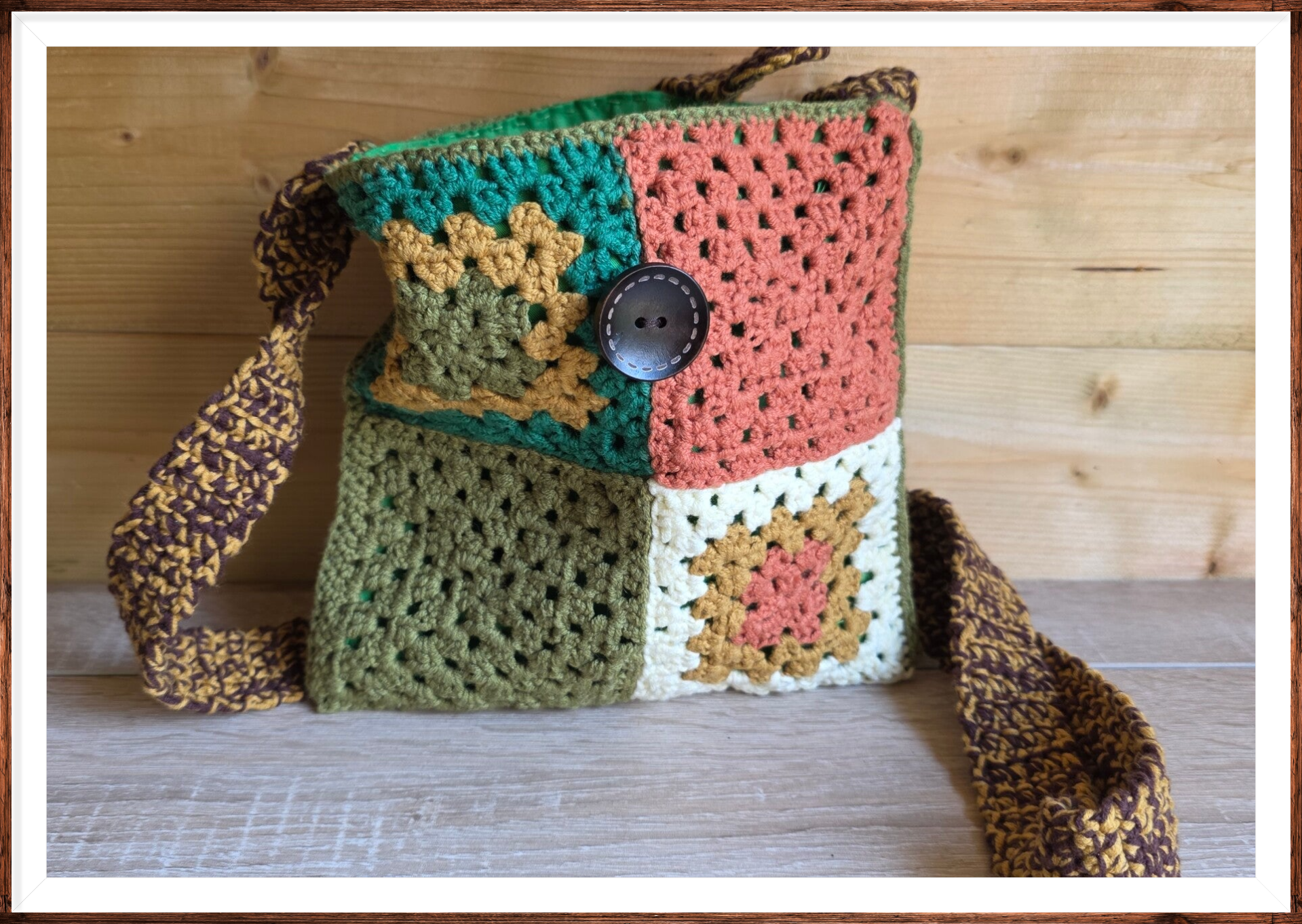 Granny Tas 4 x 4 Geel