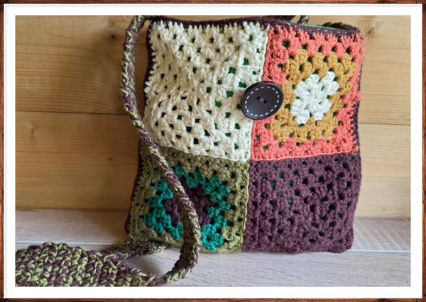 Granny Tas 4 x 4 Groen