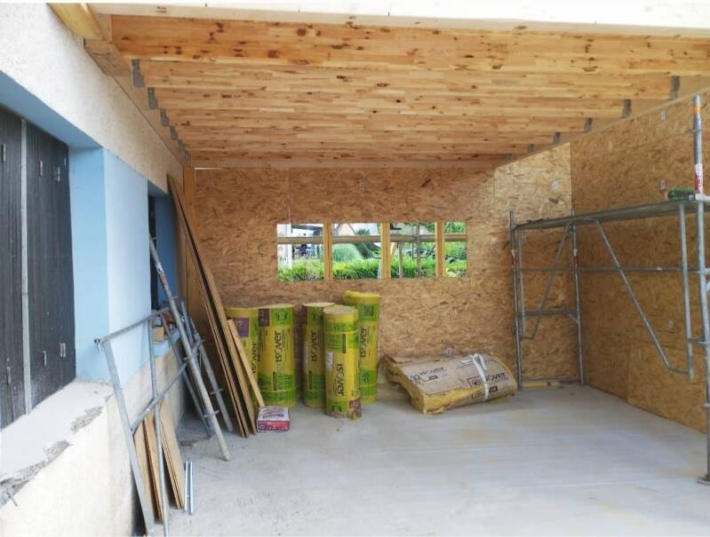 Extension Ossature bois Haute savoie