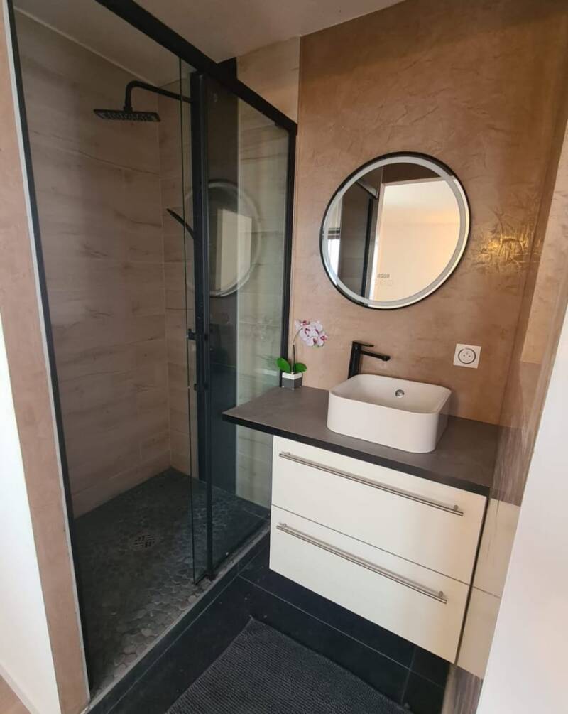 Douche suite parente haute savoie