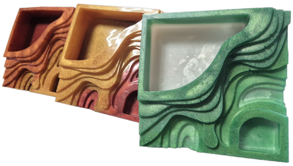 Wasserschale mit Calciumschale