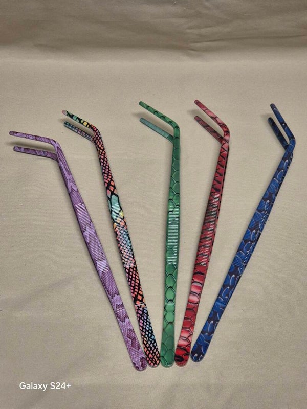 Futterpinzetten gebogen