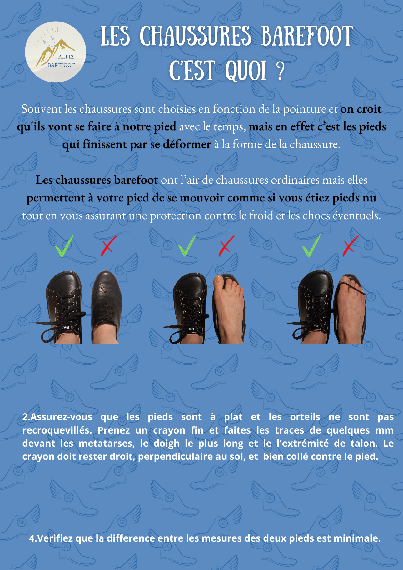 Avantages des chaussures barefoot