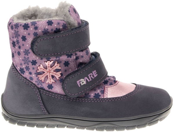 Bottines fourrées FARE BARE Fuchsia B5541252 Membrane TEX