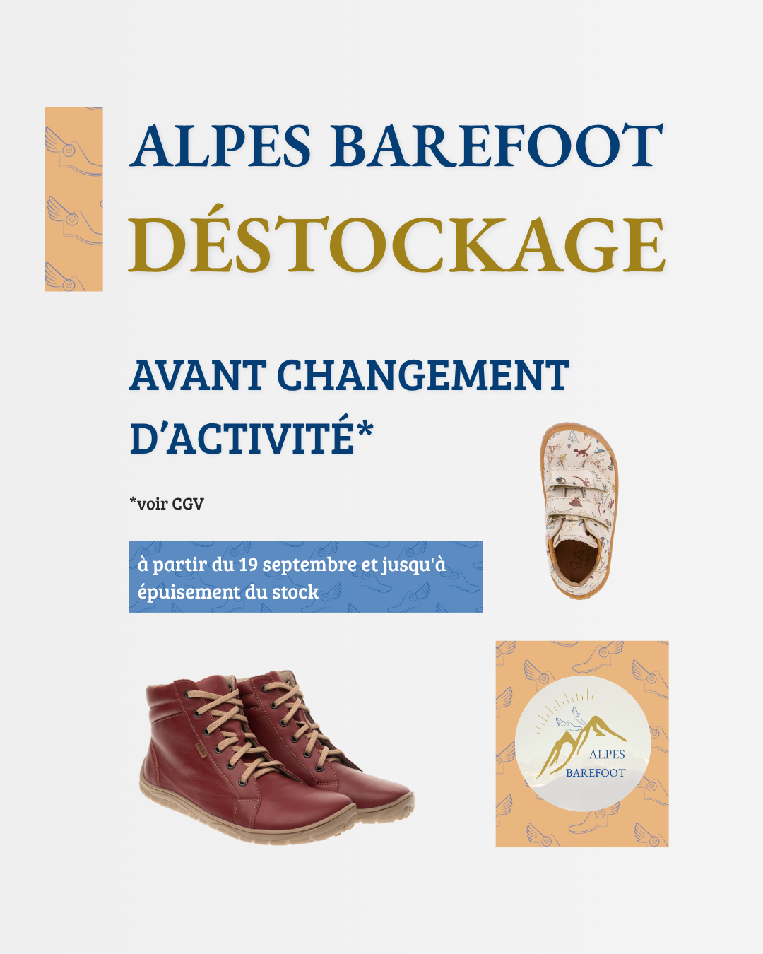 Soldes chaussures barefoot