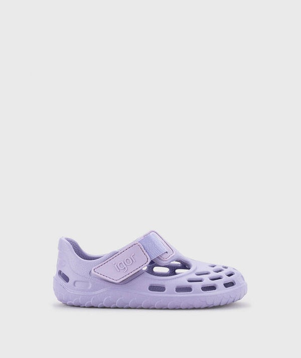 Sandales de plage barefoot IGOR Tijuca Malva S10365-018