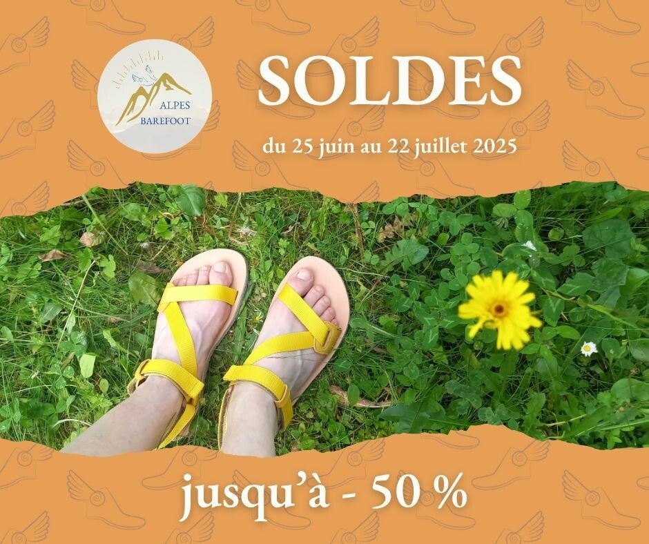Soldes chaussures barefoot