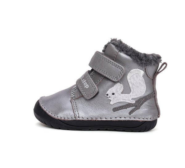 Bottines fourrées barefoot D.D. STEP Écureuil W070-52214A