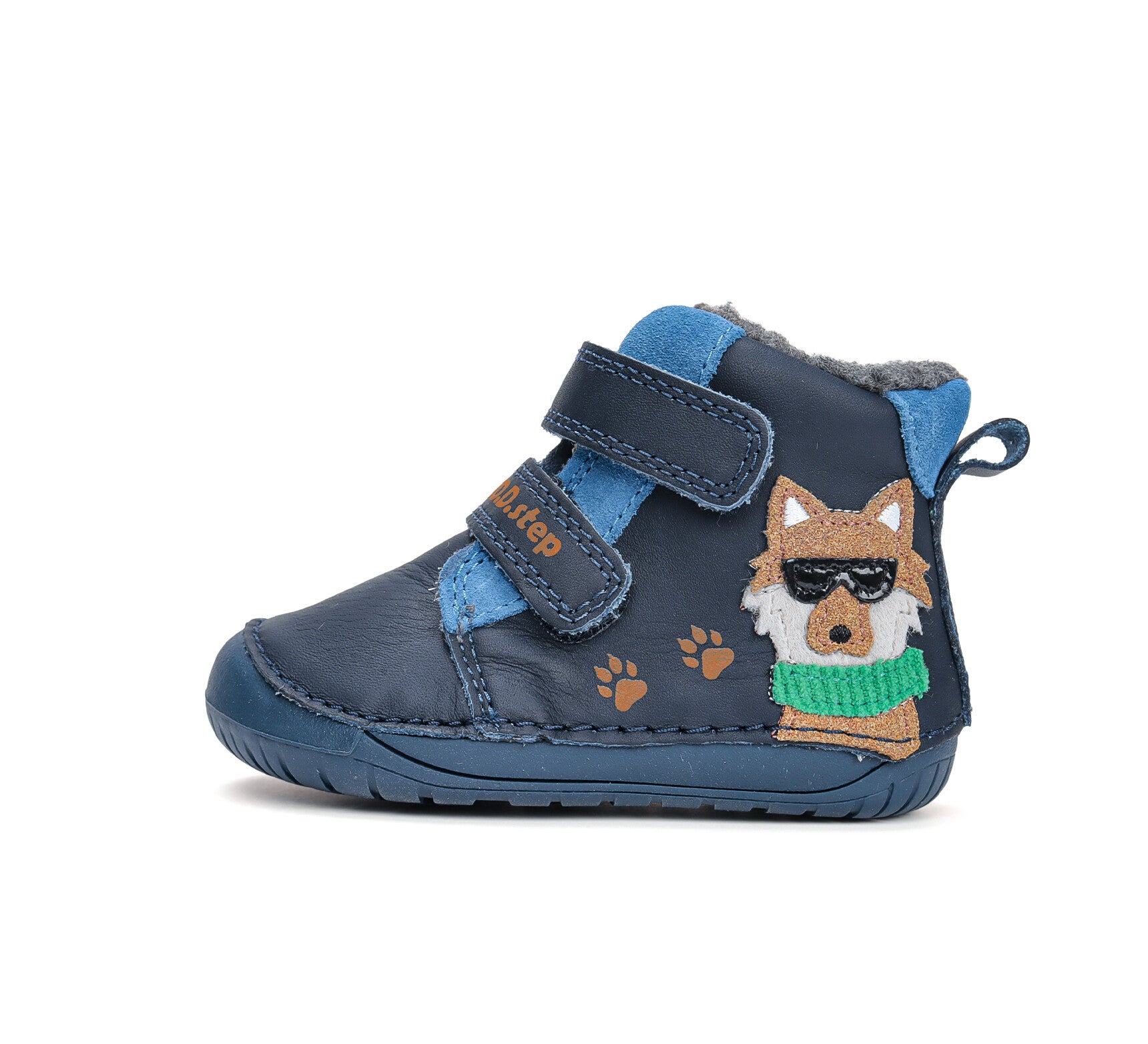 Bottines fourrées barefoot D.D. STEP Renard W070-52893B