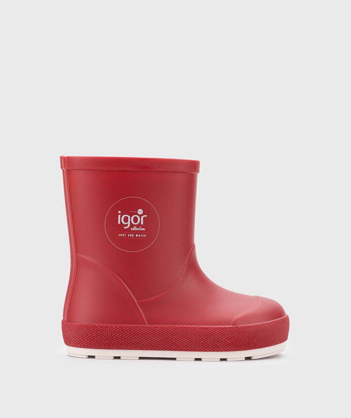 Bottes de pluie barefoot IGOR Yogi Nautico Rojo W10307-005